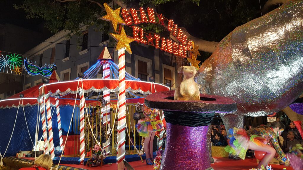 Carnaval de Águilas en autocaravana